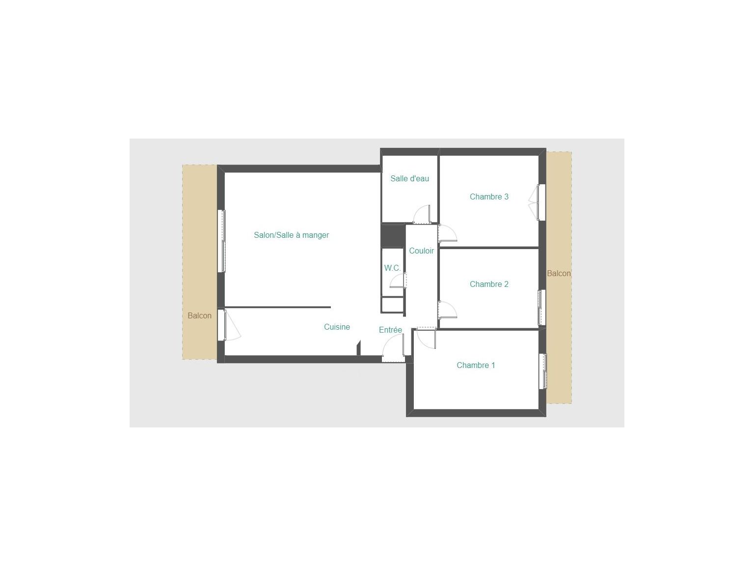 Appartement T4 TOULON (83000) Agence de la Reppe
